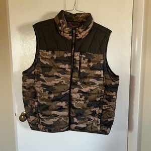 Men's XL Hawke & Company Sport Camo Puffer Vest